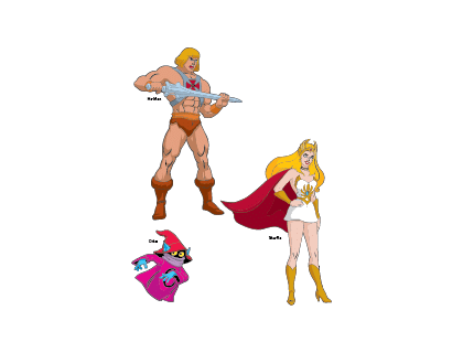 420x320 He Man She Ra Vector Logo Logopik