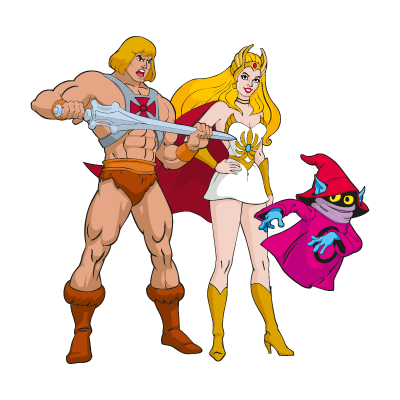 400x400 He Man She Ra Logo Vector Free Download