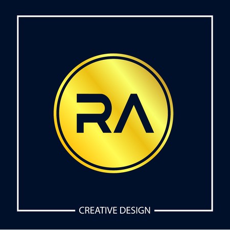 450x450 Initial Letter Ra Logo Template Design Vector Illustration