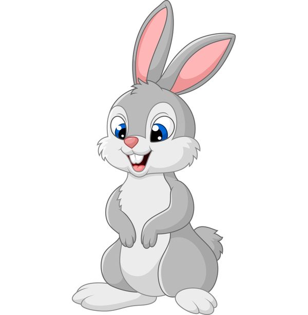 600x615 Free Rabbit Cute Cartoon Vector Download Name Rabbit