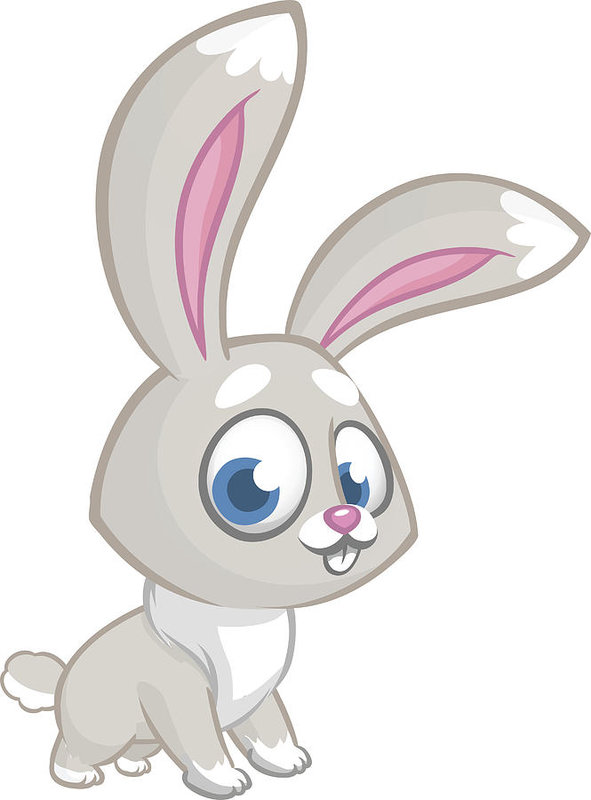 Rabbit Cartoon Vector at Vectorified.com | Collection of Rabbit Cartoon ...