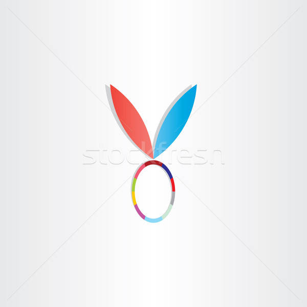 Easter Egg With Rabbit Ears Vector Illustration Blasko Rizov 600x600 Easter Egg With Rabbit Ears Vector Illustration Blasko Rizov