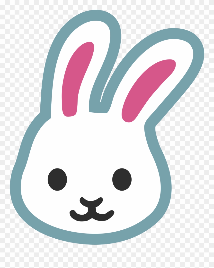 880x1104 Vector Rabbit Face