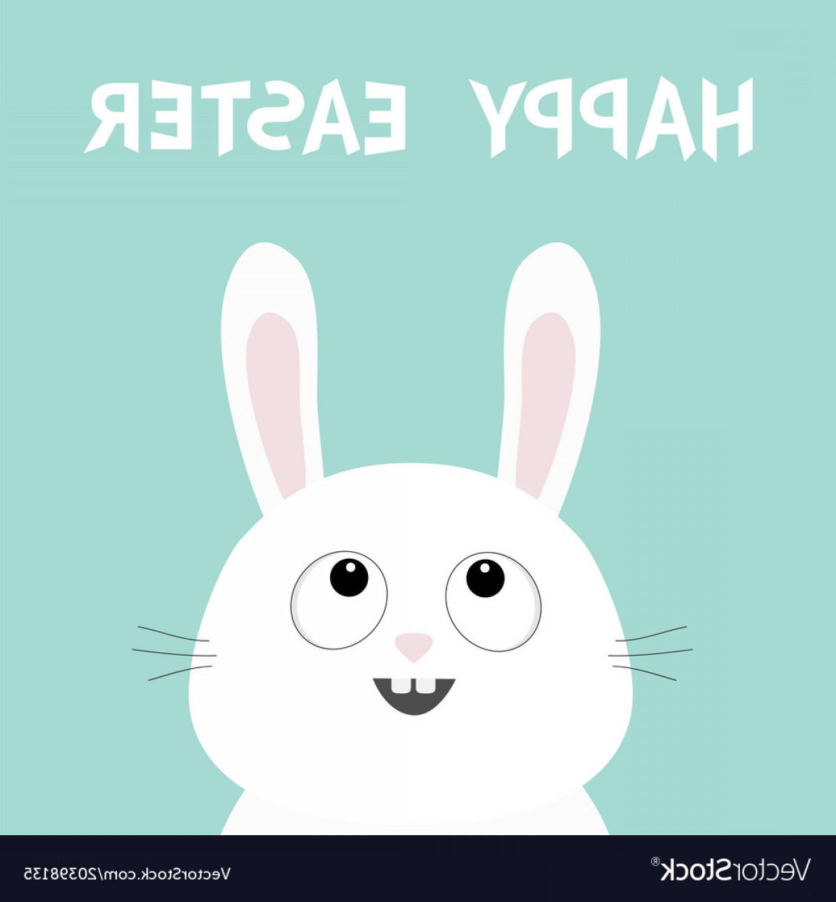 Текст bunny. Зайчика который смотрит вверх над головой. Катя зайчик смотрит вверх.