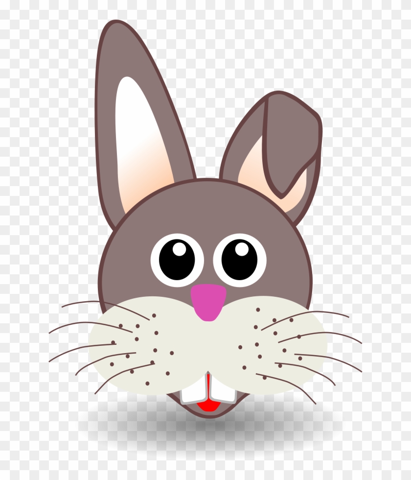 840x980 Free Vector Funny Bunny Face