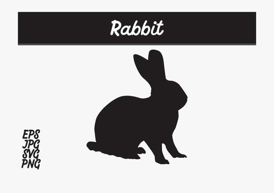 920x648 Rabbit Silhouette Png