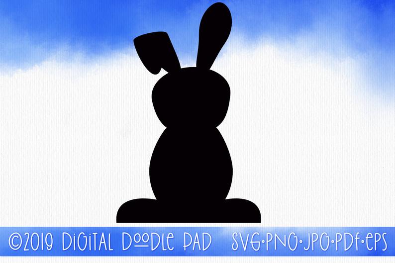Download Rabbit Silhouette Vector at Vectorified.com | Collection ...