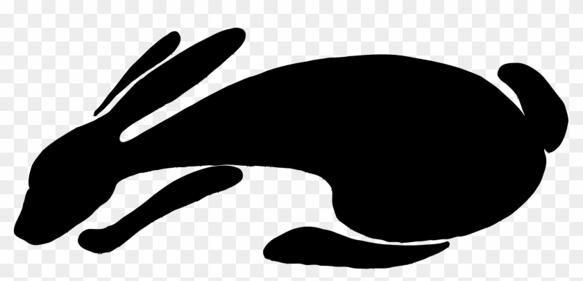 840x405 Free Vector Rabbit Silhouette Clip Art
