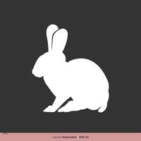 200x200 Lapin Silhouette Free Vector Art