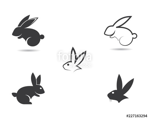 Rabbit Vector Icon Stock Image And Royalty Free Vector 500x400 Rabbit Vector Icon Stock Image And Royalty Free Vector