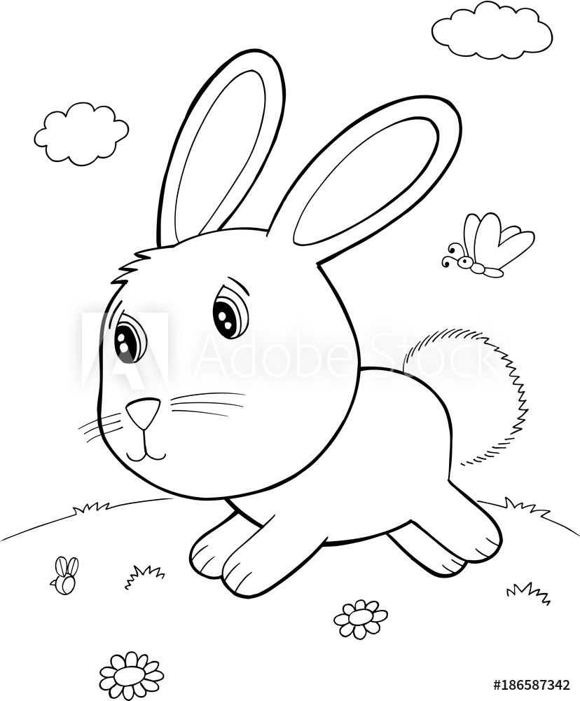 Recess Fitting Cute Easter Bunny Rabbit Vector Illustration Art 828x1000 Recess Fitting Cute Easter Bunny Rabbit Vector Illustration Art