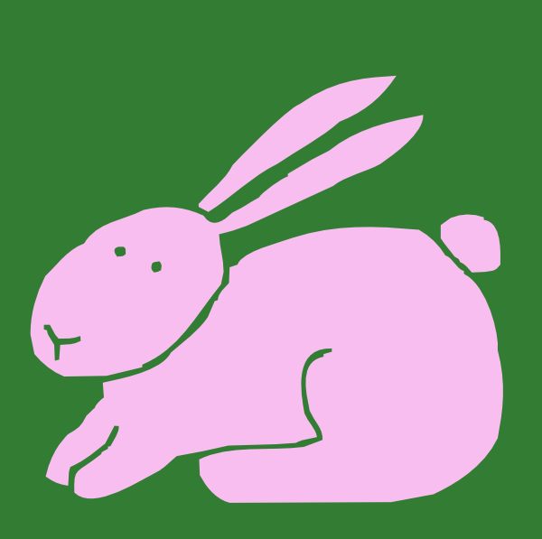 600x597 Download Bunny At Vector Png Image Clipart Png Free Freepngclipart