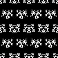 200x200 Raccoon Face Free Vector Art