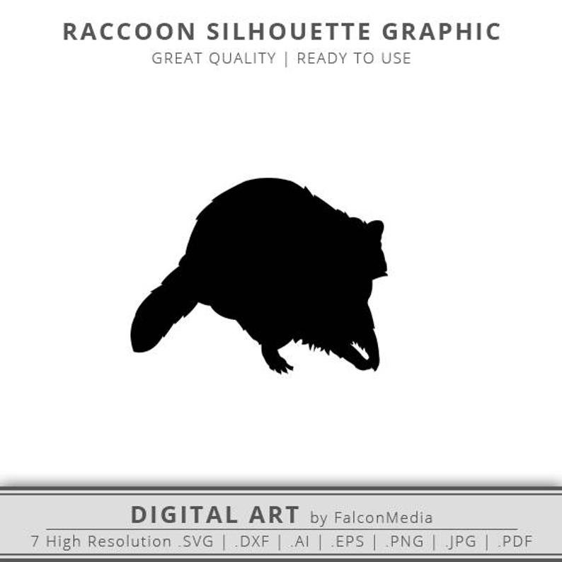 794x794 Raccoon Raccoon Silhouette Raccoon Cricut Etsy