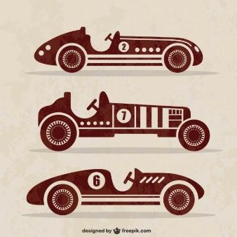 338x338 Vintage Cars Vector Bat Paper Car Vector, Car Silhouette