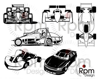 340x270 Collection Of 'indy Car Silhouette' Download More Than Images