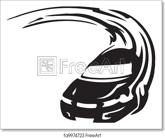 560x470 Free Art Print Of Race Car