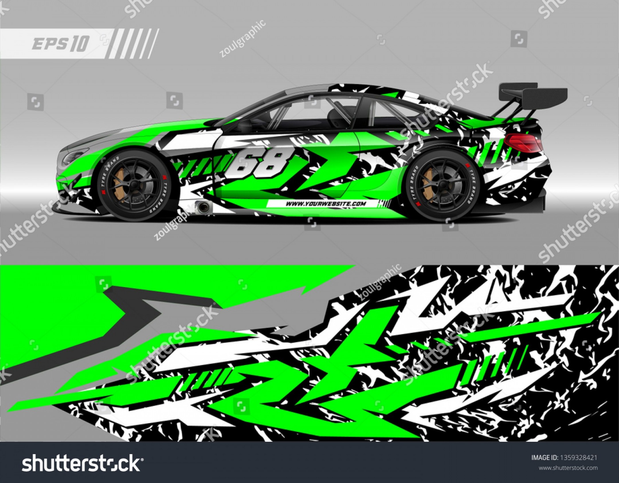 2160x1686 Honda Racing Car Stripe Vector Cultracing