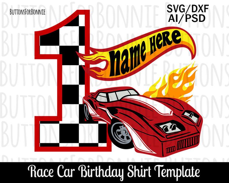 Race Car Template Birthday Shirt Personalize Digital Etsy 794x635 Race Car Template Birthday Shirt Personalize Digital Etsy