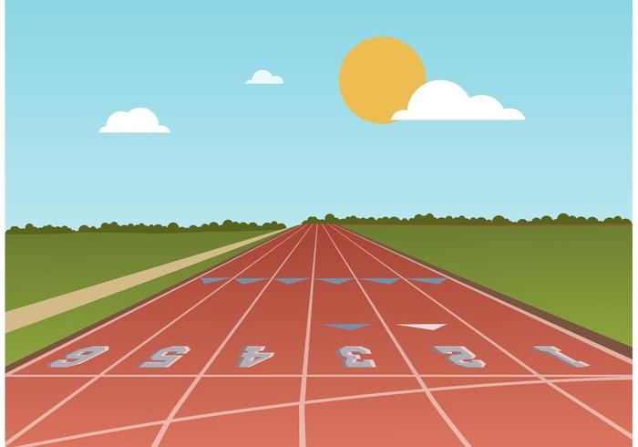 Free Running Track Vector 700x490 Free Running Track Vector