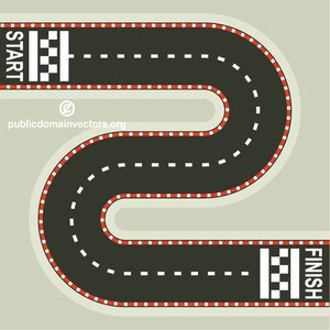 Race Track Vector at Vectorified.com | Collection of Race ...