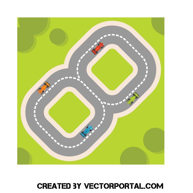 Racing Track Vector Clip Art Various Vectors Free Vector 660x660 Racing Track Vector Clip Art Various Vectors Free Vector