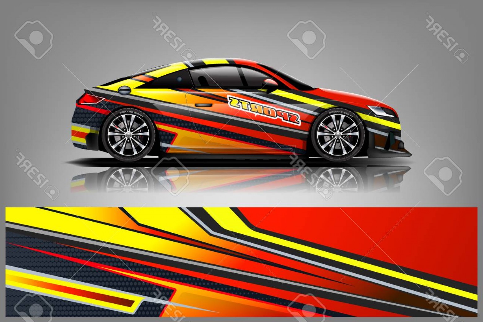 1560x1039 Photostock Vector Car Decal Wrap Design Vector Graphic Abstract