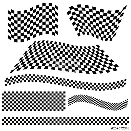 500x500 Racing Flag Vector Illustration Stock Image And Royalty Free
