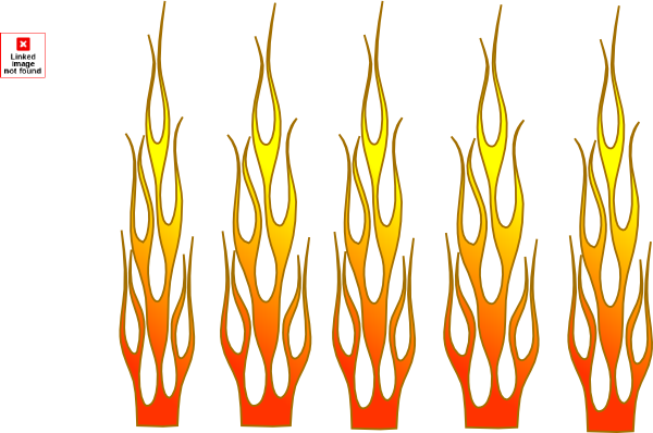 600x398 Race Car Flames Clipart