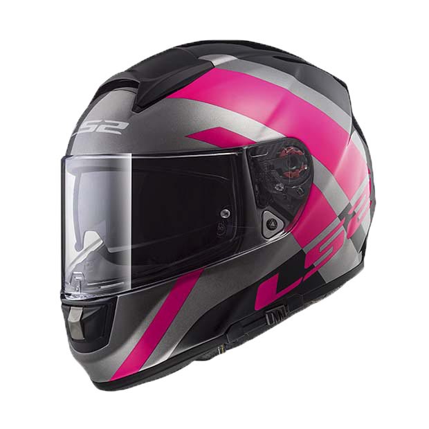 620x620 Vector Trident Titanium Pink Street Helmet