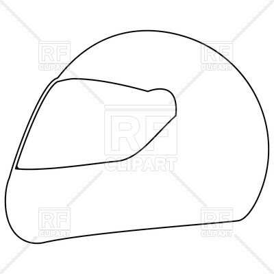 400x400 Racing Helmet Black Color Icon Vector Image Of Icons And Emblems