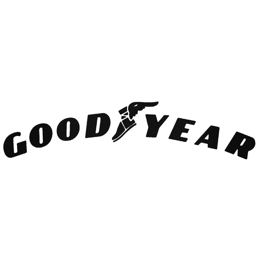 1000x1000 Goodyear Racing Logo Vector Aftermarket Decal Sticker