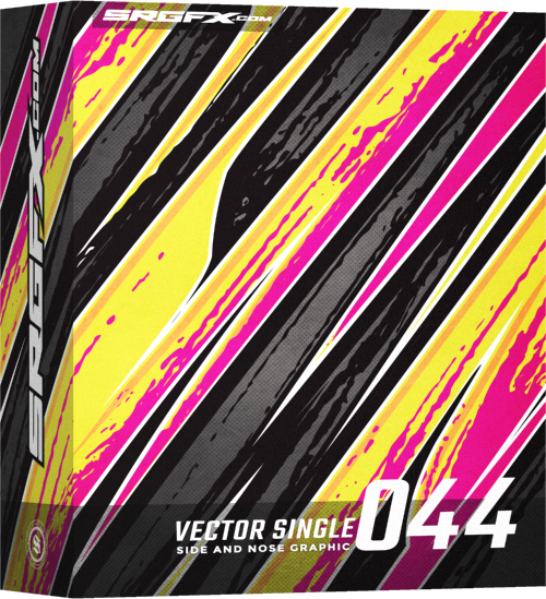 500x549 Vector Racing Graphic Single School Of Racing Graphics