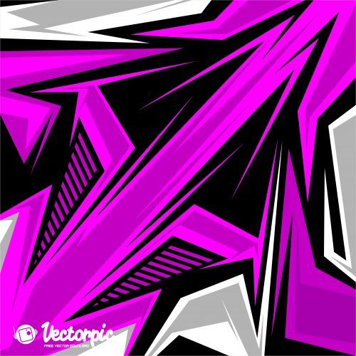 500x500 Racing Stripes Abstract Line Purple Background Free Vector