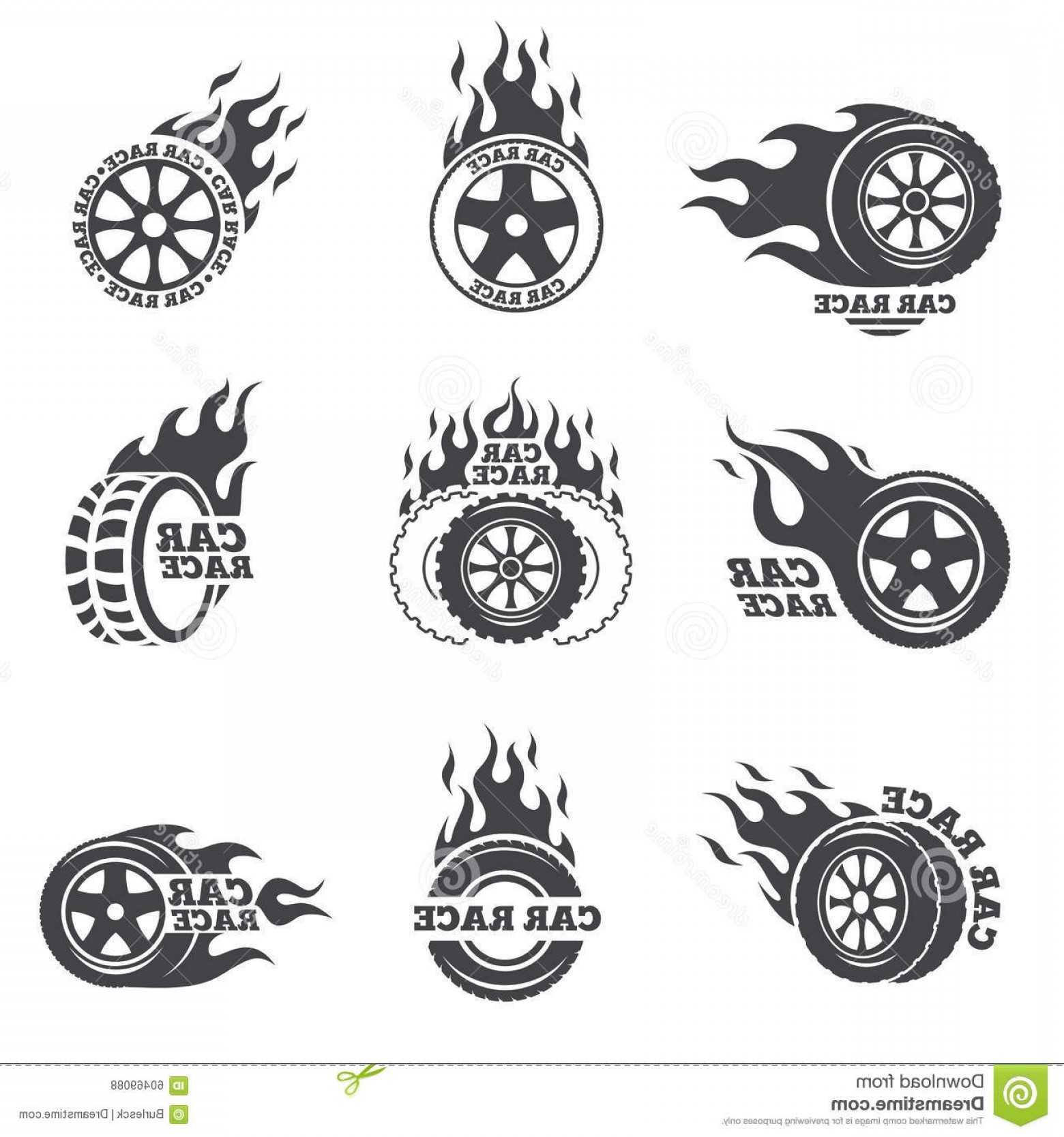 Racing Tire Vector at Vectorified.com | Collection of Racing Tire ...