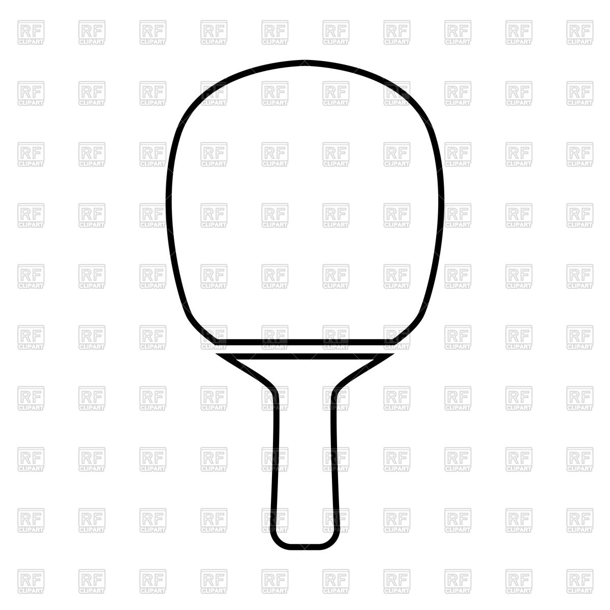 1200x1200 Ping Pong Racket