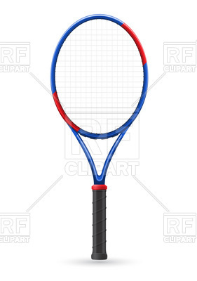 281x400 Tennis Racket Vector Image Of Sport And Leisure Konturvid