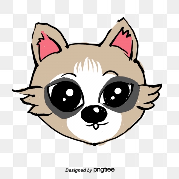 360x360 Raccoon Vector, Free Download Cute Raccoon, Raccoons, Raccoon