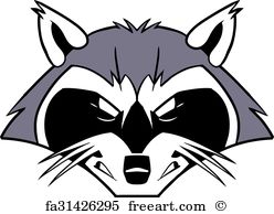248x194 Free Raccoon Vector Art Prints And Wall Artwork Freeart