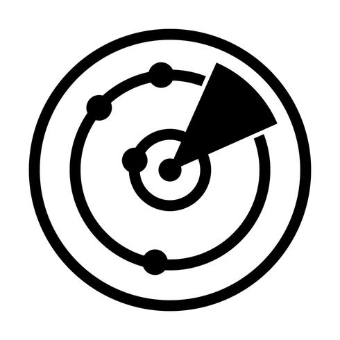 490x490 Radar Vector Icon