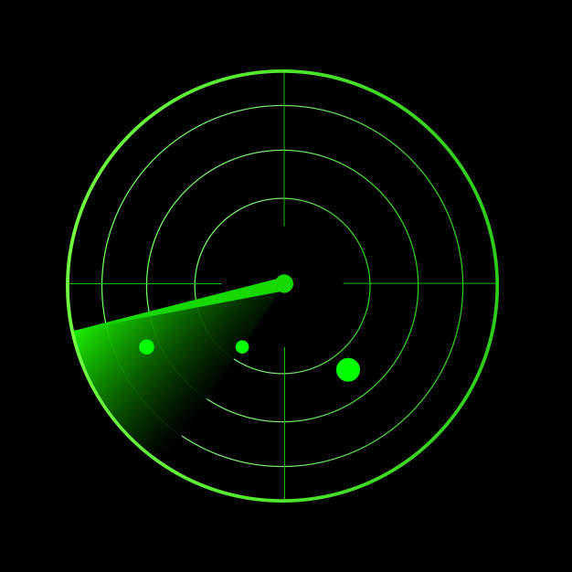 626x626 Radar Vector Vector Premium Download