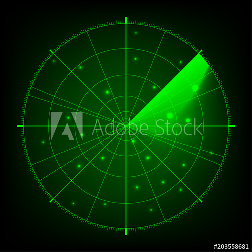 500x500 Radar Vector Illustrator