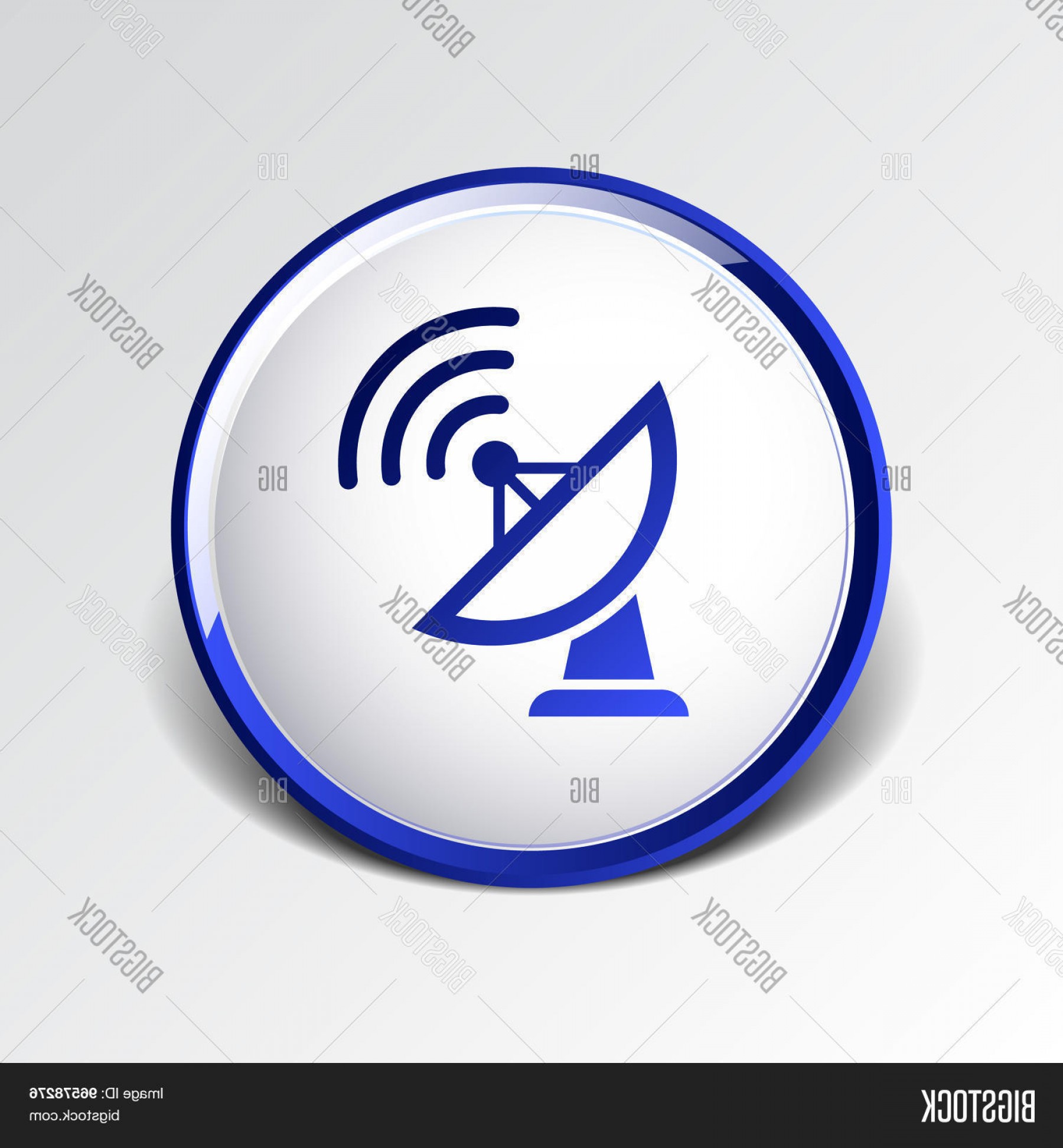1800x1944 Stock Vector Radar Vector Icon Satellite Dish Tv Technology