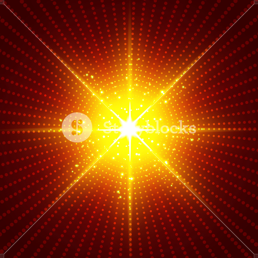 1000x1000 Abstract Technology Futuristic Red Neon Radial Light Burst Effect