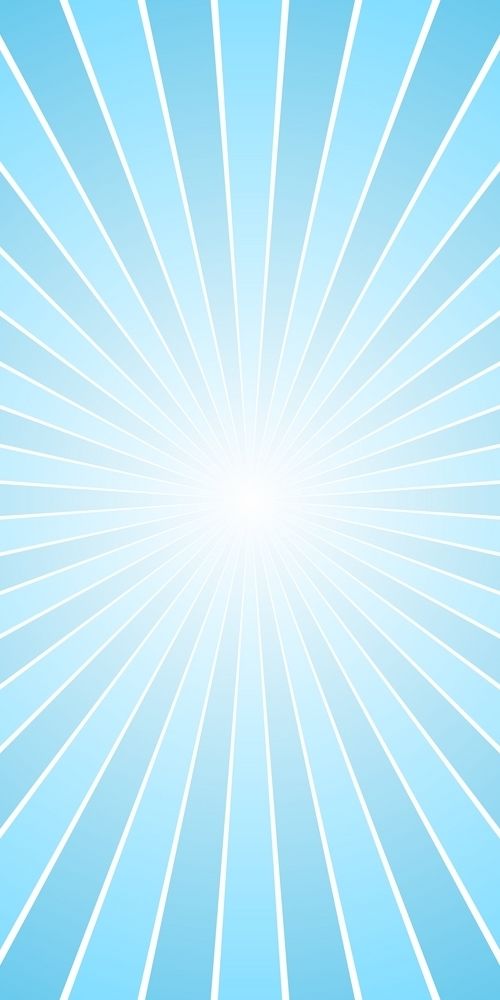 500x1000 Blue Retro Ray Burst Background