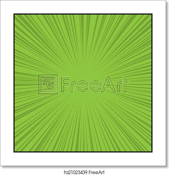 561x581 Free Art Print Of Comics Color Radial Speed Lines Graphic Effects