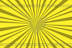 300x199 Pop Art Yellow Background With Radial Lines