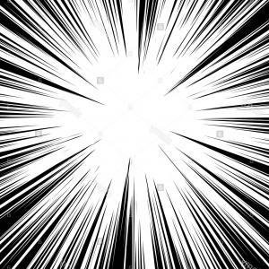 300x300 Radial Lines For Comic Book Vector Explosion Texture Design Image