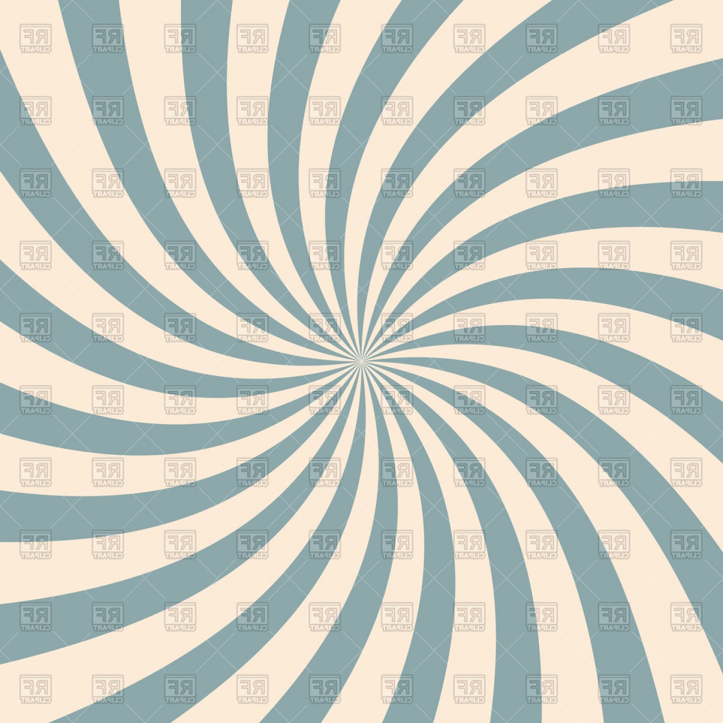 1440x1440 Old Blue Swirling Radial Pattern Background Vector Clipart Soidergi