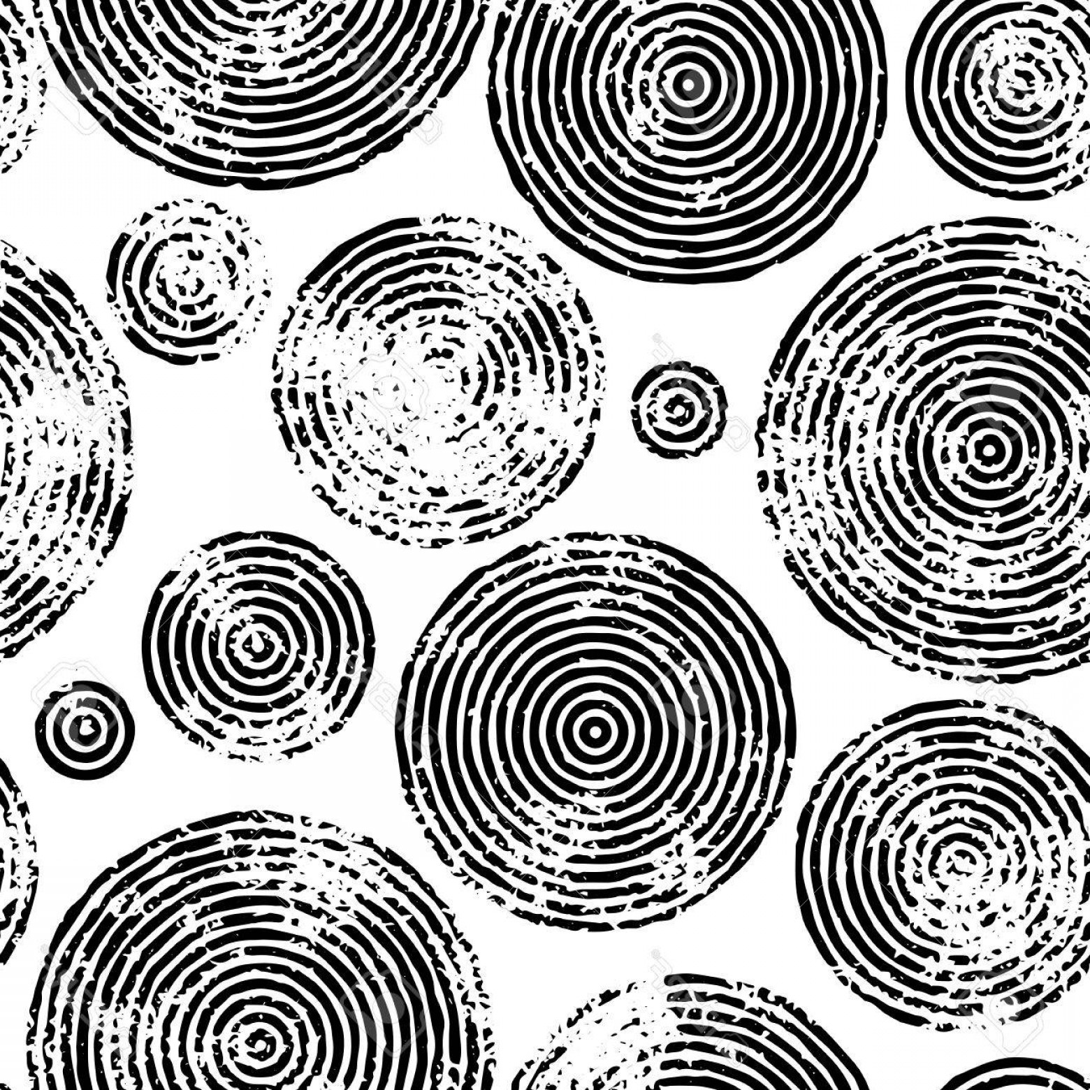 1560x1560 Photostock Vector Abstract Tree Circles Seamless Pattern Of Tree